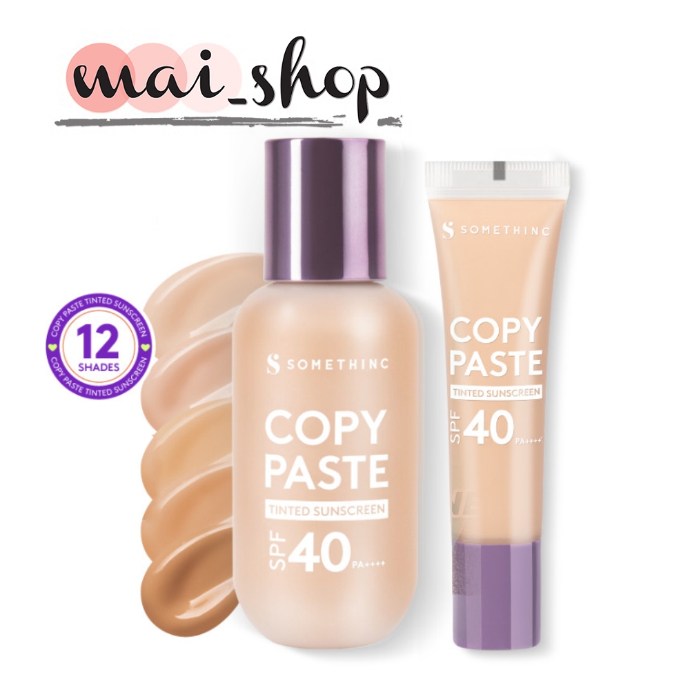 SOMETHINC Copy Paste Tinted Sunscreen SPF 40 PA++++