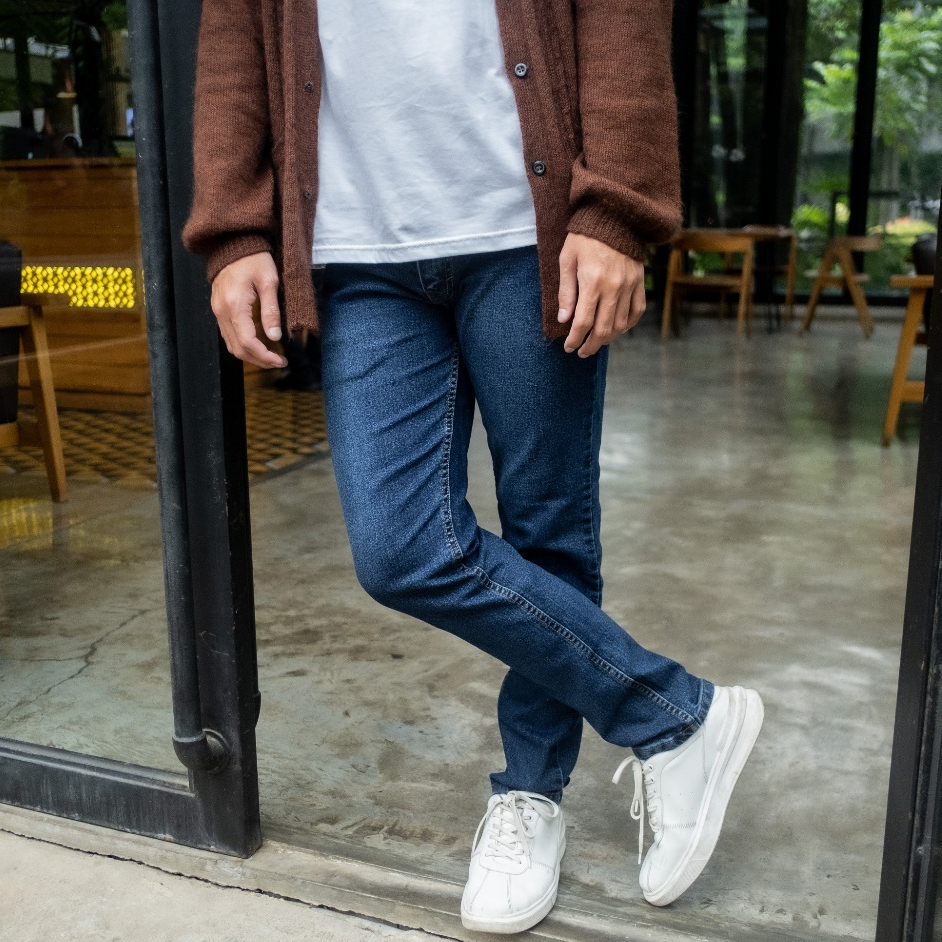 BAPIN Celana Jeans Pria Premium